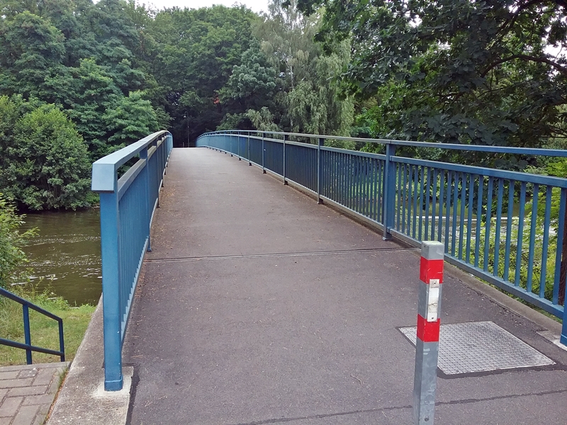 Fußgängerbrücke zwischen Schnait und Baach ist offen