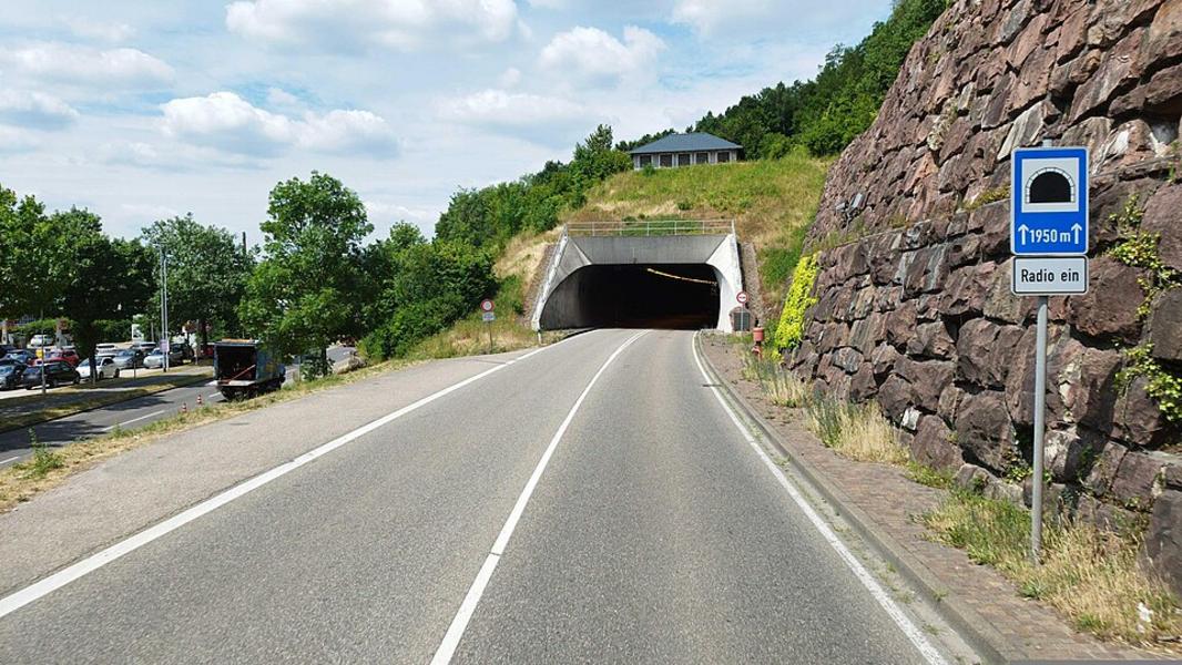 Wattkopftunnel am 31.8. und 1.9. nur halb offen