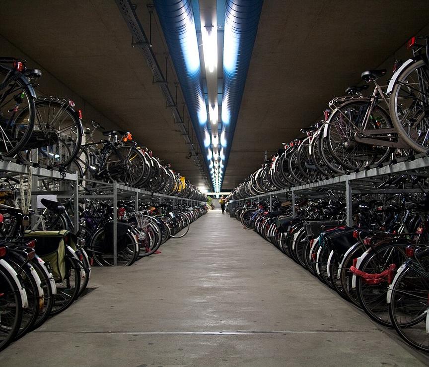 Neues Fahrradparkhaus am Campus in Planung