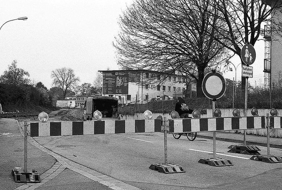 Straßensperrung nahe Rembrandt-/Friedensstraße ab 14.9.