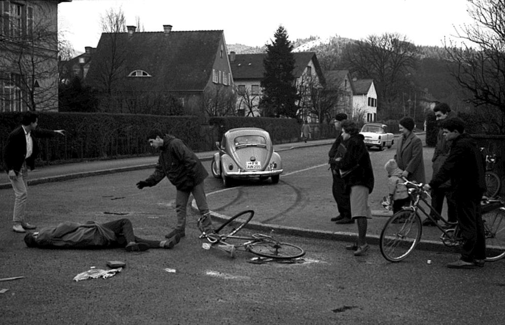 Radfahrer stürzt schwer in Blumberg