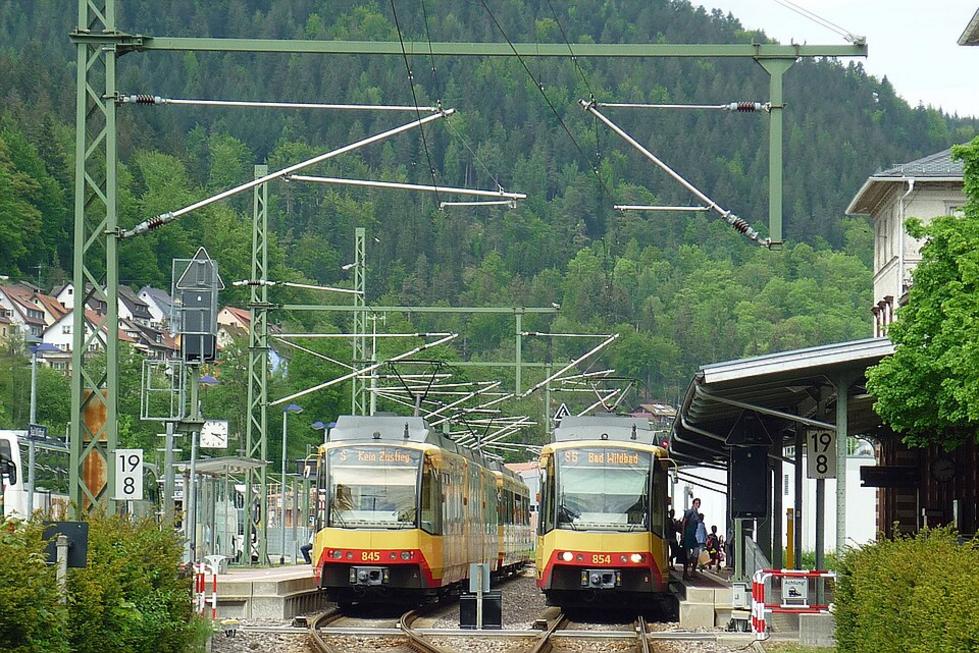 Messer- und Axtangriff am Bahnhof Bad Wildbad