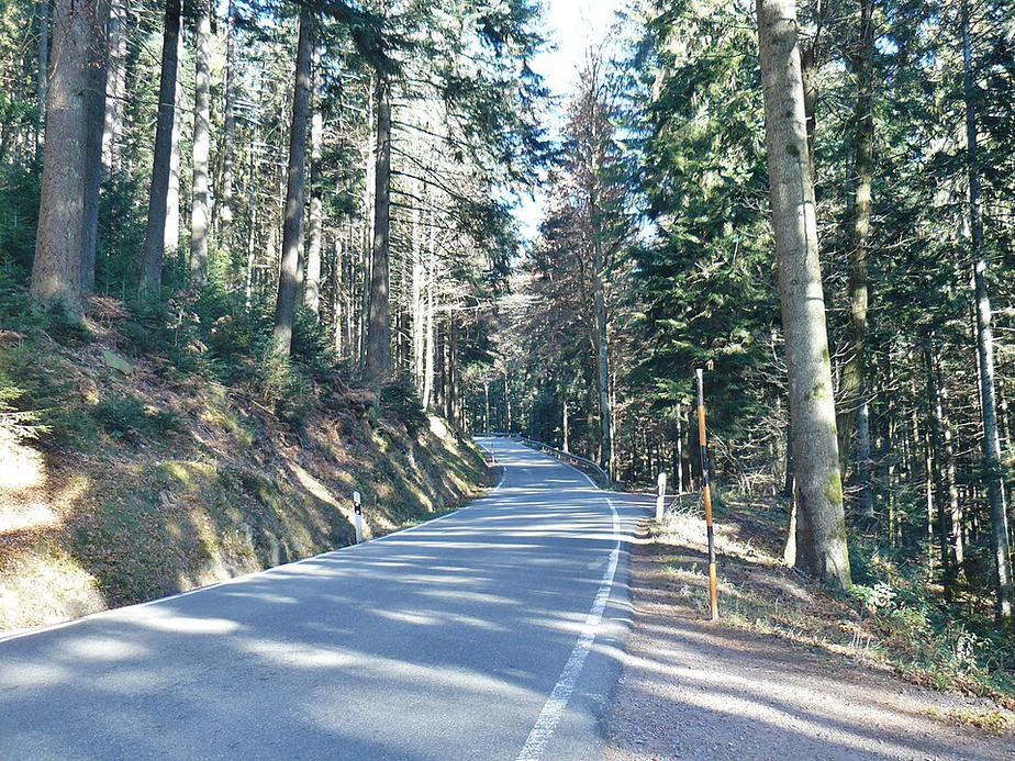 Motorradunfall auf L94 bei Oberharmersbach