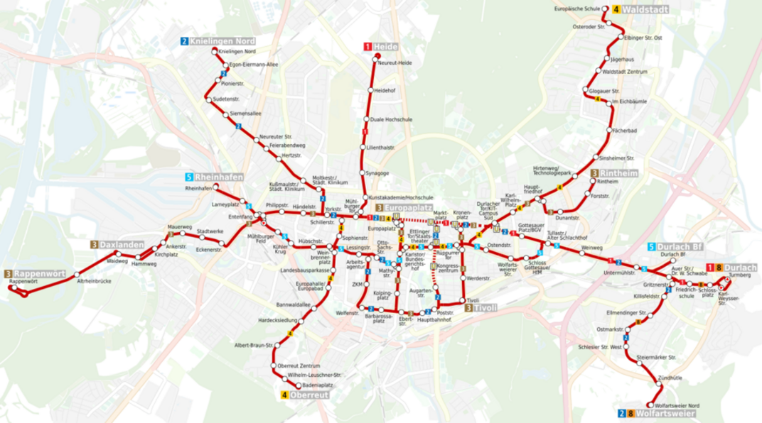 Karlsruhe: Fahrscheinprüfer bei Kontrolle verletzt