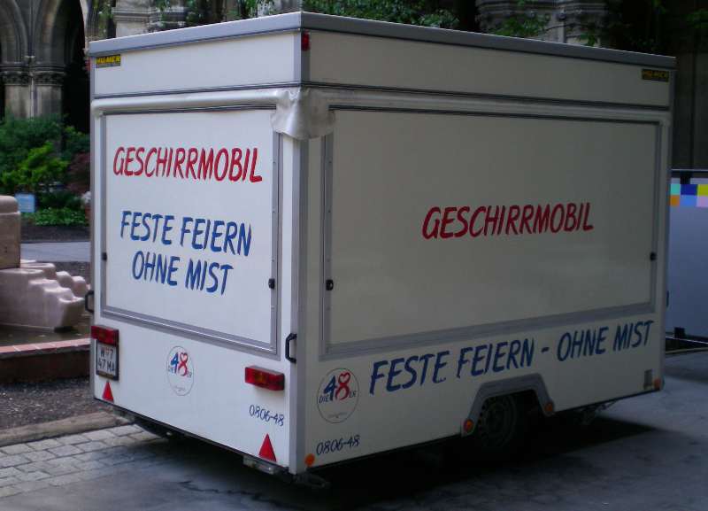 Waldenbuch verlangt jetzt Gebühren fürs Geschirrmobil!
