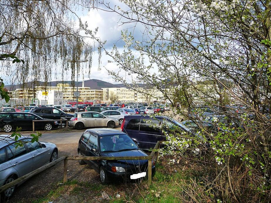 Unfallflucht am Parkplatz Süd in Bad Krozingen