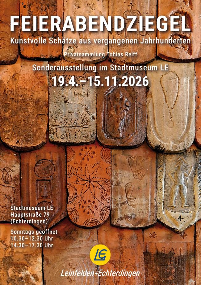 Ausstellung „Feierabendziegel. Kunstvolle Schätze aus vergangenen Jahrhunderten“