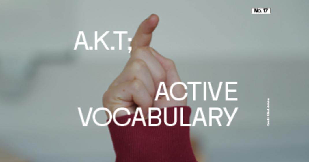 ACTIVE VOCABULARY