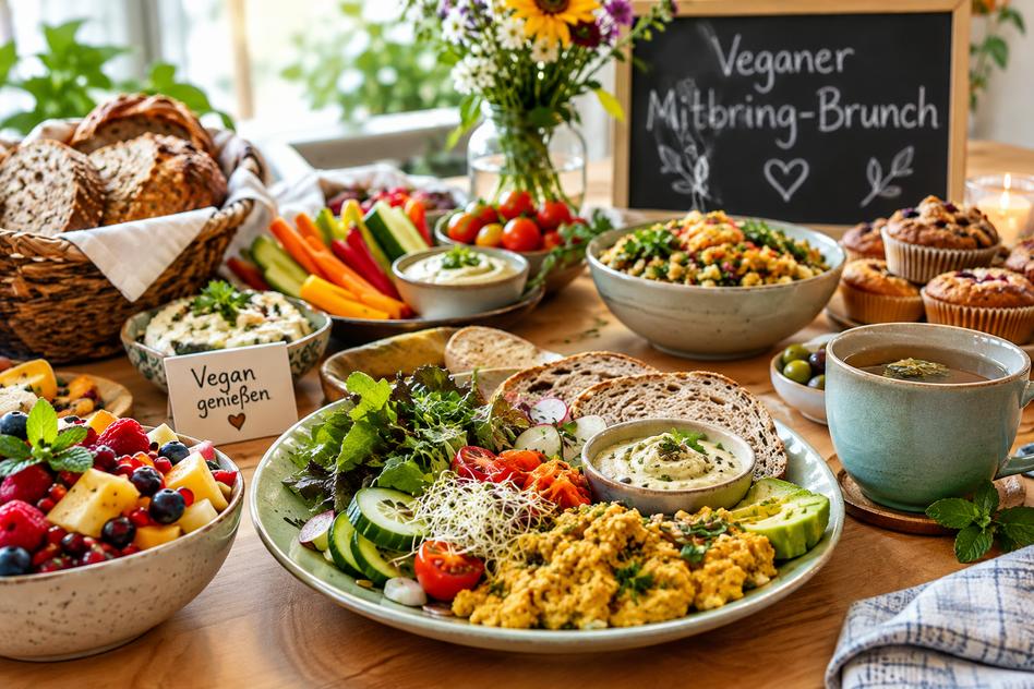 Veganer Mitbring-Brunch