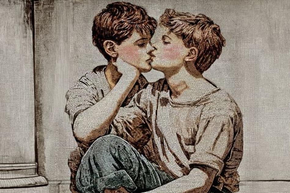 The Boys Are Kissing