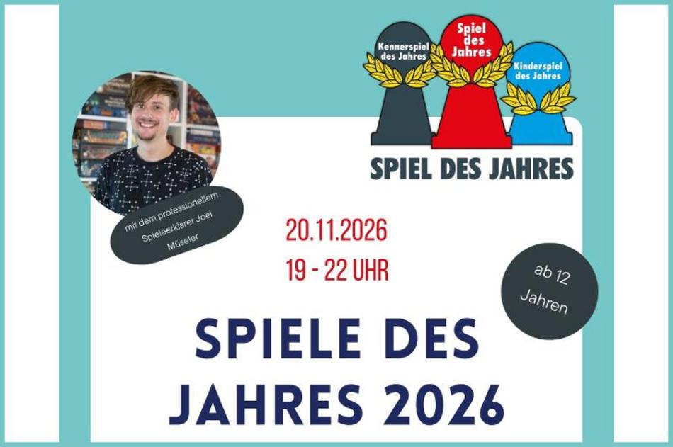 Willkommen beim Spieleabend!