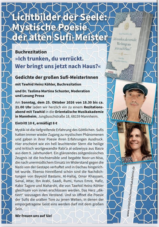 Lichtbilder der Seele: Mystische Poesie der alten Sufi-Meister