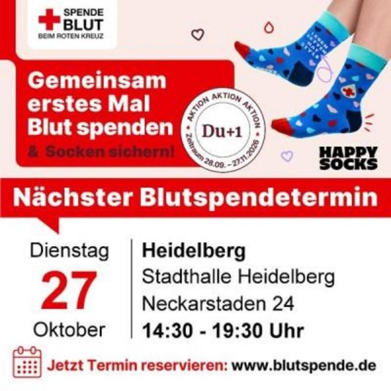 Blutspende Stadthalle Heidelberg