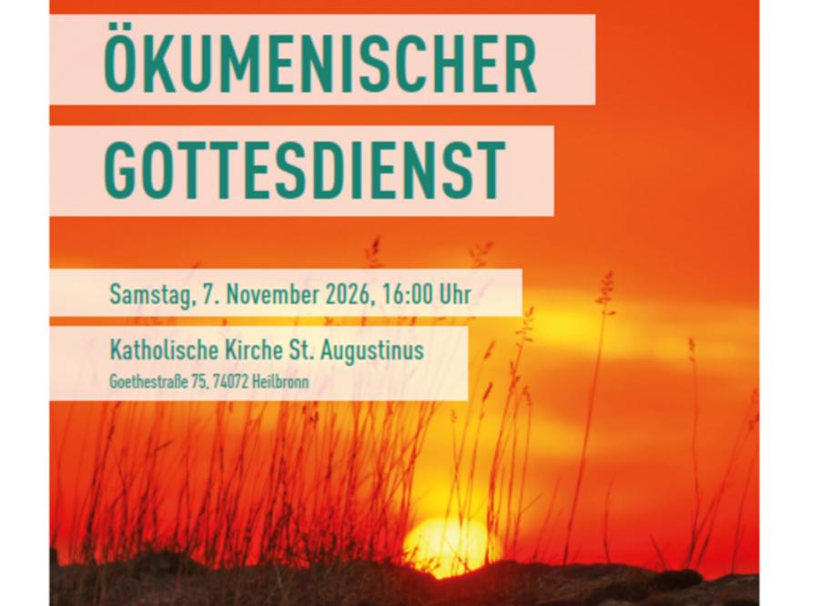 Ökumenischer Gottesdienst für Menschen die eine Person durch Suizid verloren haben