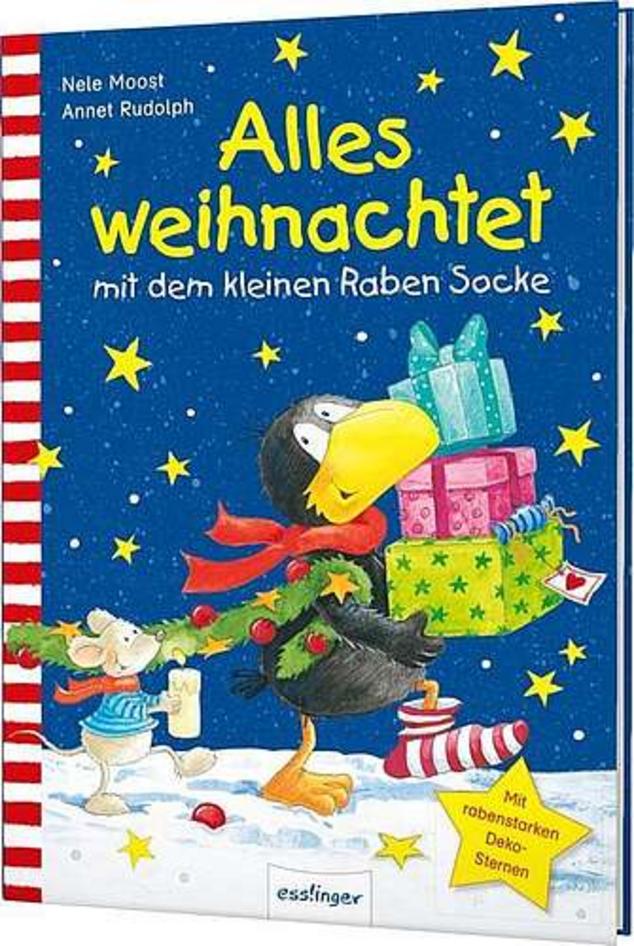 TOP Vorlesestunde "Alles weihnachtet mit dem kleinen Rabe Socke" / 4-6
