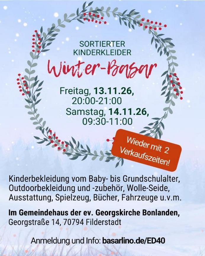 Winter- Basar