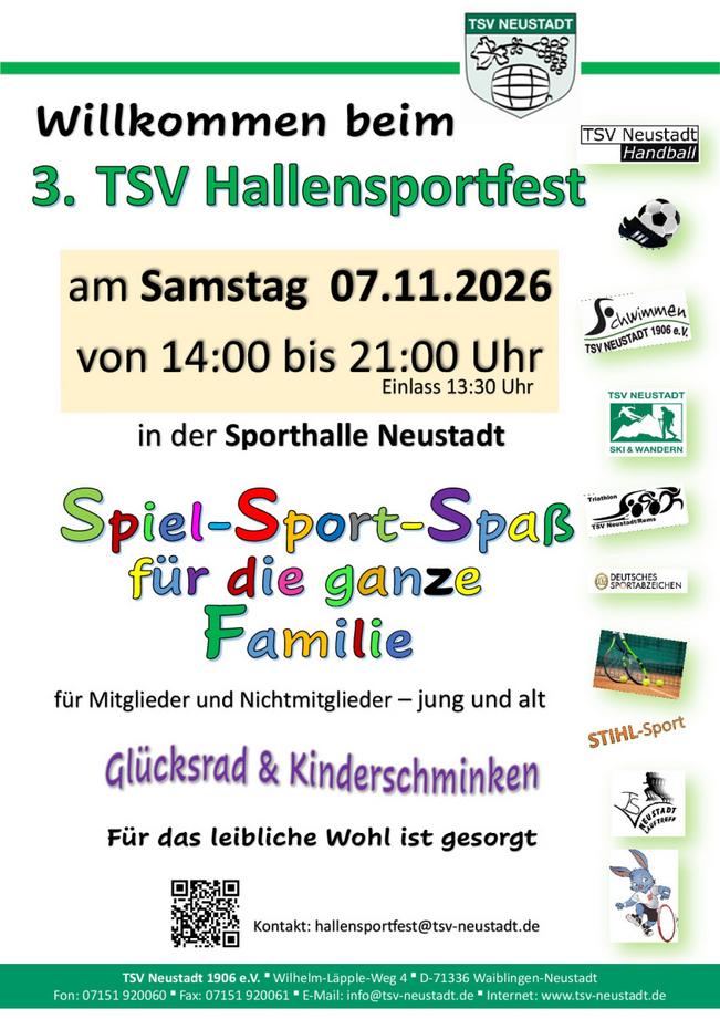 3. TSV Hallensportfest