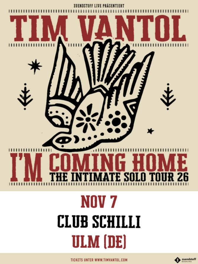 Tim Vantol + Support im Club Schilli, Ulm