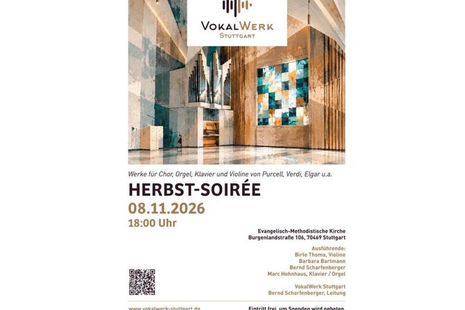 VokalWerk-Herbst-Soirée in Feuerbach
