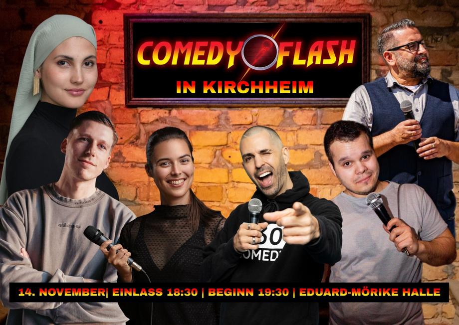 Comedyflash - Die Stand Up Comedy Show in Kirchheim
