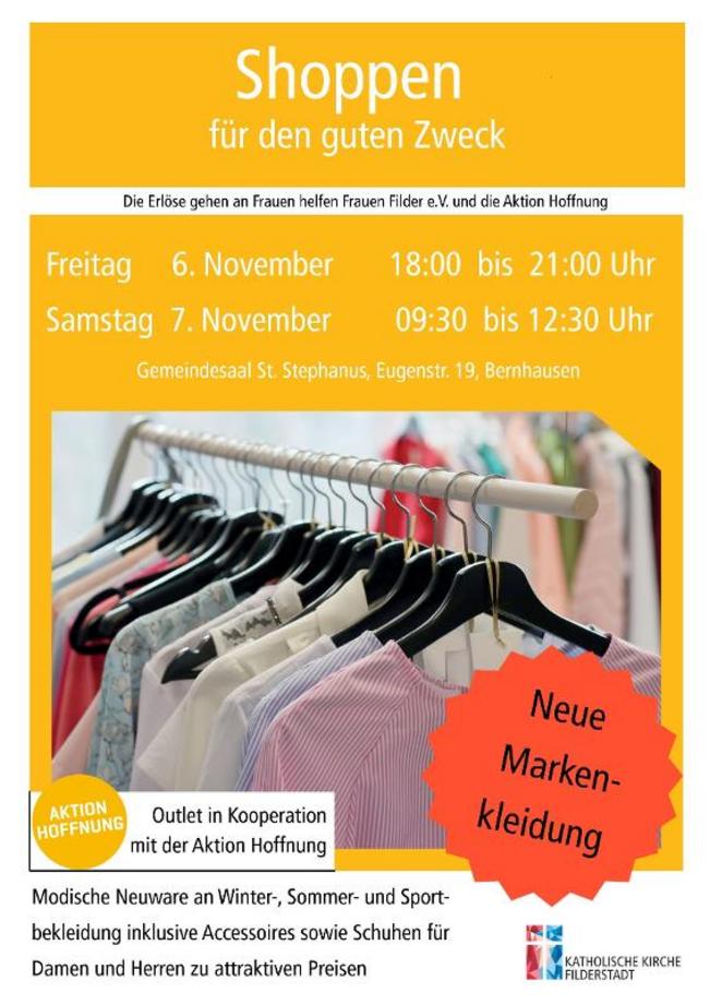 Kleider-Outlet mit modischer Marken-Neuware
