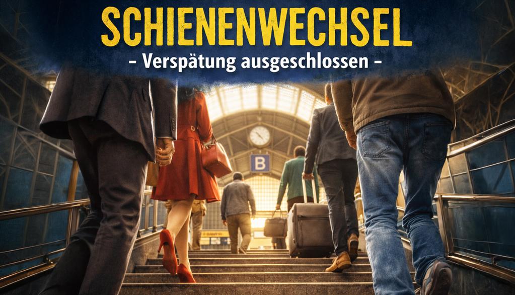 Schienenwechsel - Verspätung ausgeschlossen