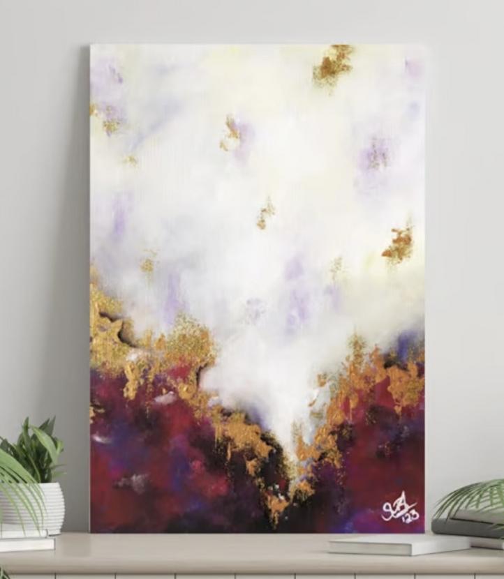 Artnight „Glitzer abstrakt“