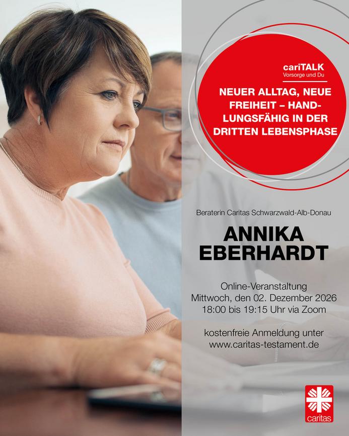 Bleiben Sie handlungsfähig in der dritten Lebensphase!