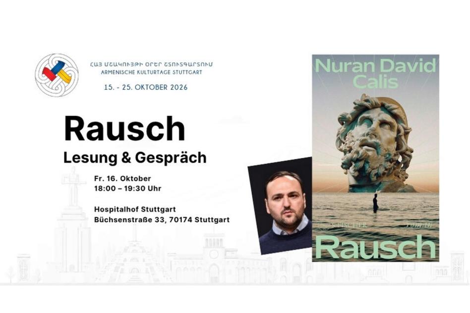 Lesung und Gespräch: Rausch. Nuran David Calis