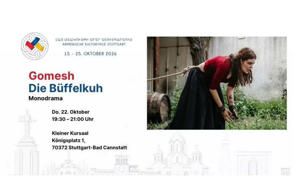 Theater: Gomesch · Die Büffelkuh. Monodrama mit Narine Grigoryan