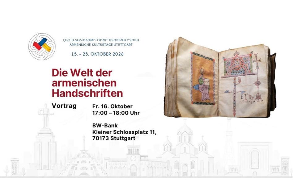 Vortrag: Die Welt der armenischen Handschriften