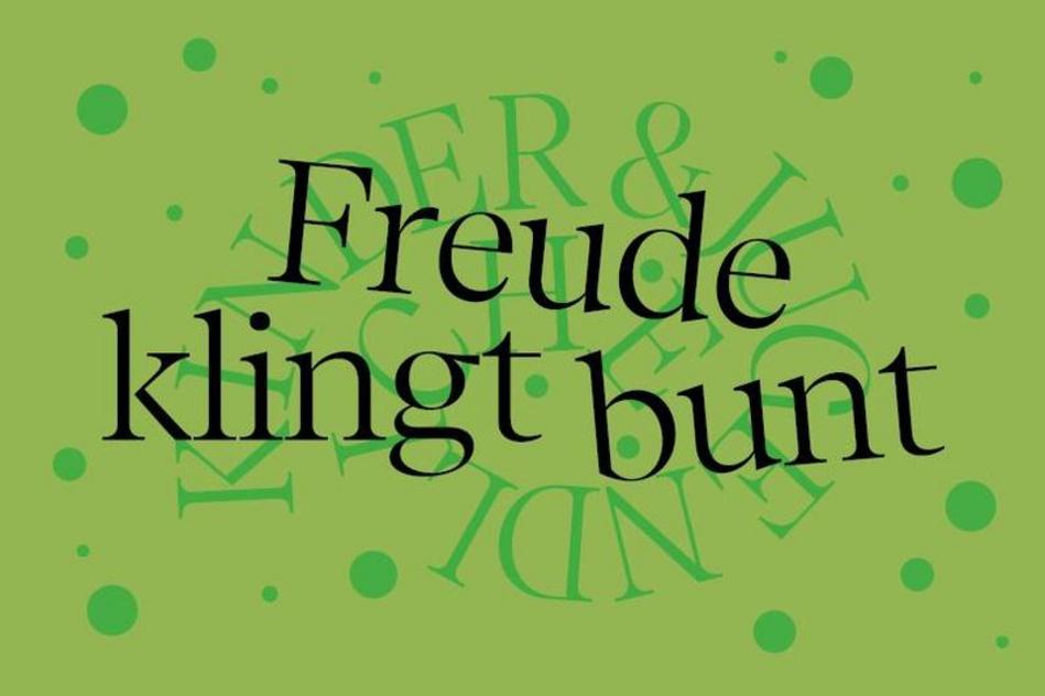 1. Konzert für die Kleinsten – Freude klingt bunt