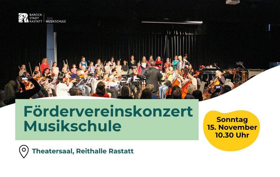Fördervereinskonzert der Städtischen Musikschule Rastatt