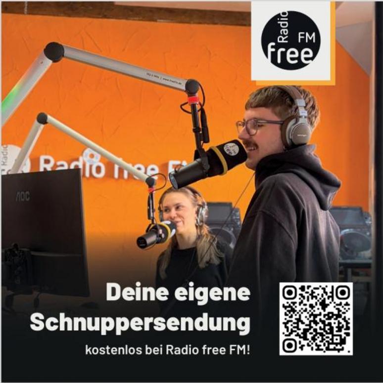 Verlängert bis Dezember 2026: Radio-Schnuppern bei free FM