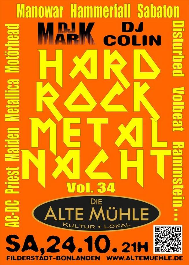 Hardrock-Metal-Nacht Vol. 34