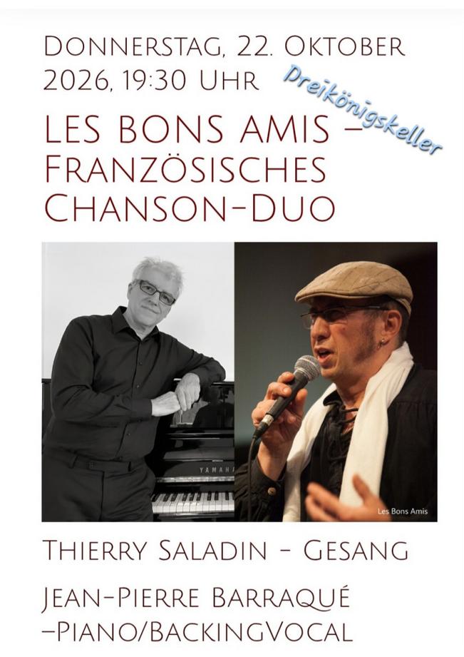 Französischer Chansonabend